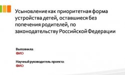 Дипломная презентация по семейному праву